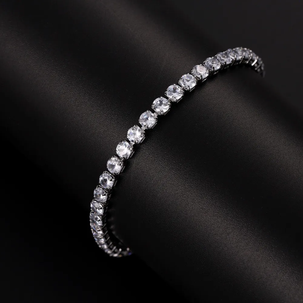 Sleek Luxury Sparkling Zircon Bracelet 2