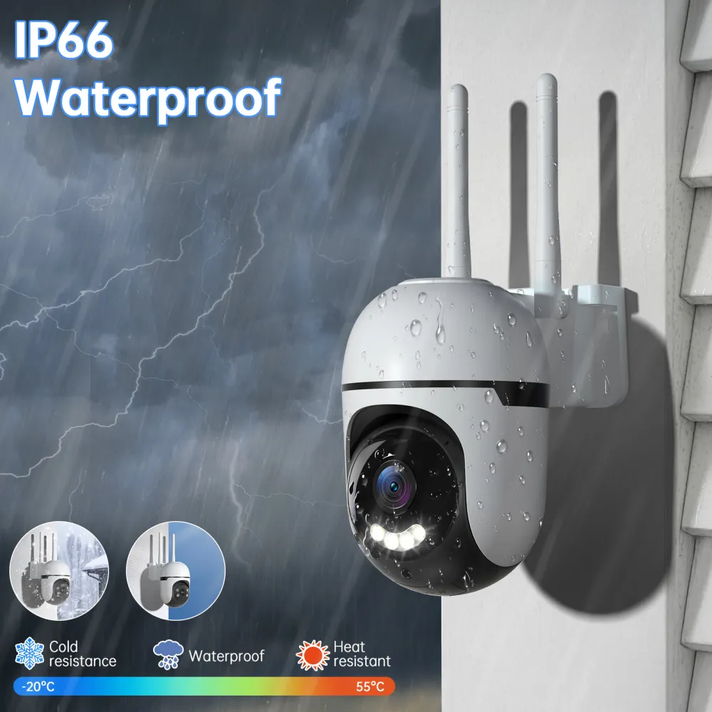 3MP PTZ Wireless Indoor Outdoor Mini Camera 3