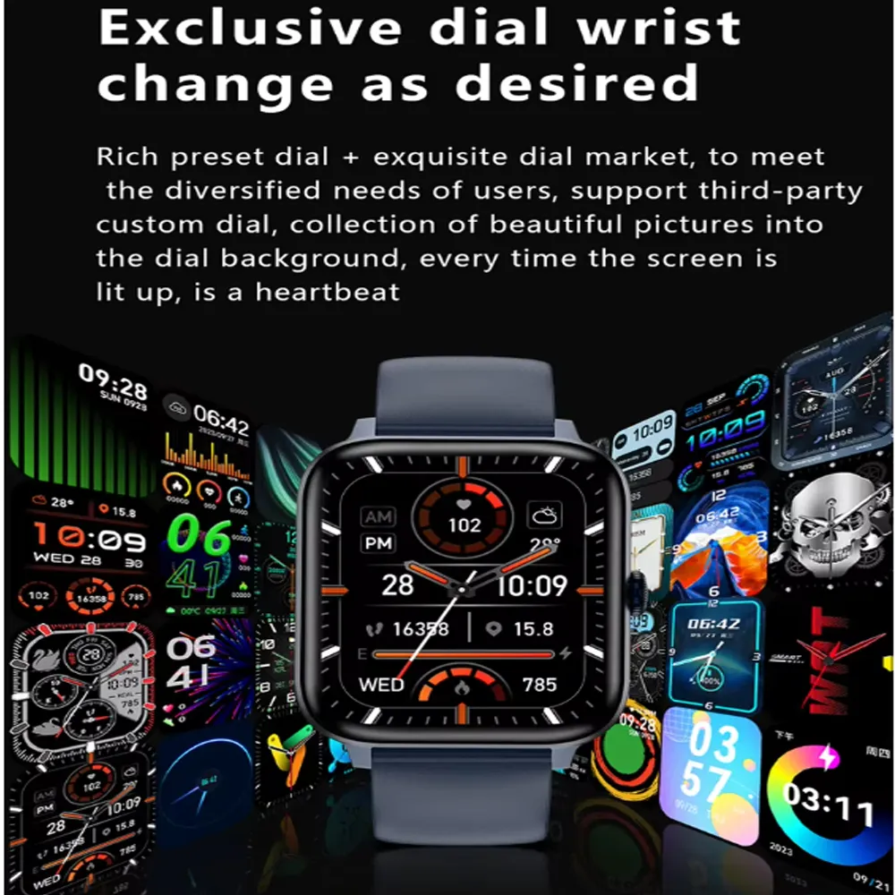 1.83" Fitness Smartwatch 24