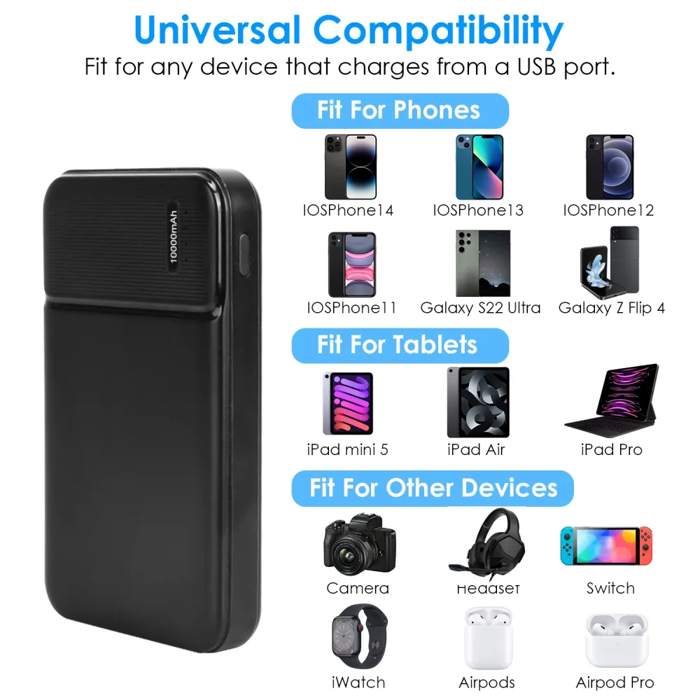 Fast-Charging Power Bank — 20000mAh 18