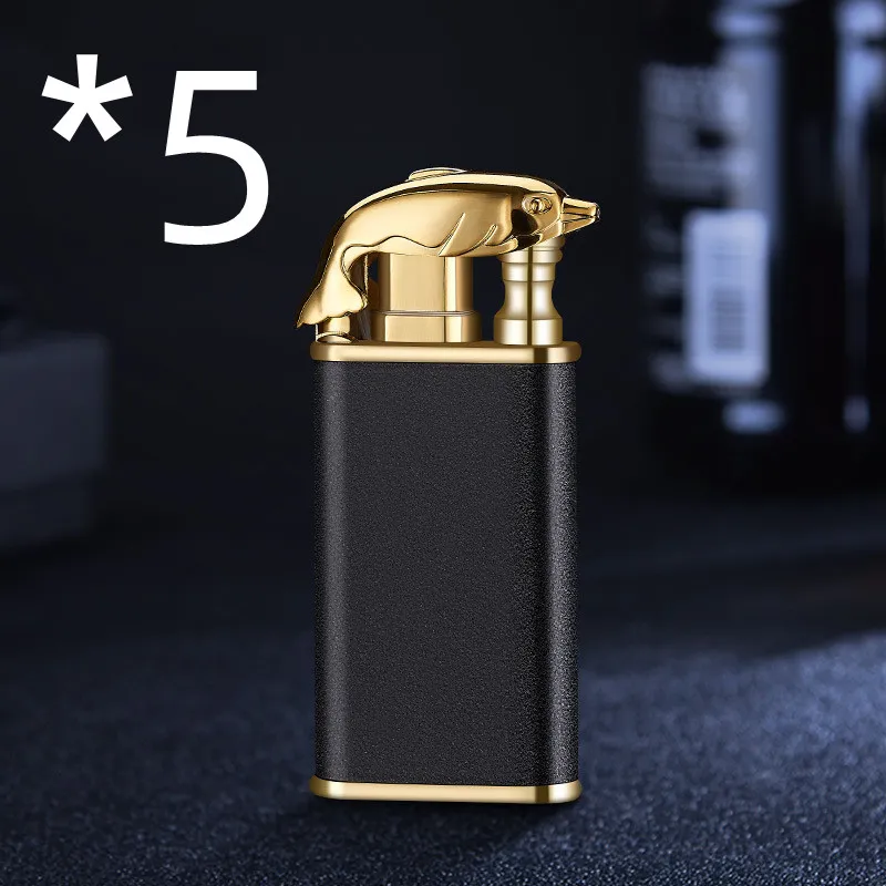 Creative Blue Flame Lighter Dolphin Dragon 56