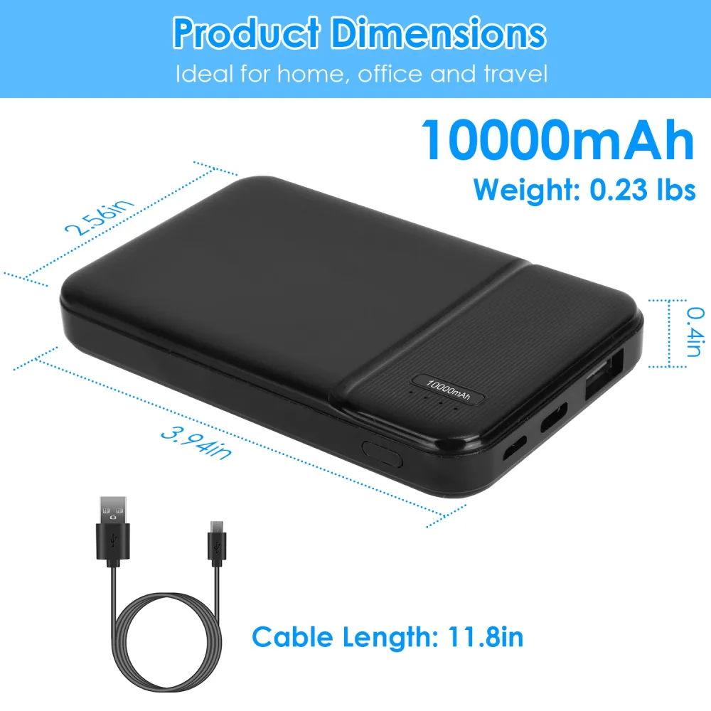 Fast-Charging Power Bank — 20000mAh 16