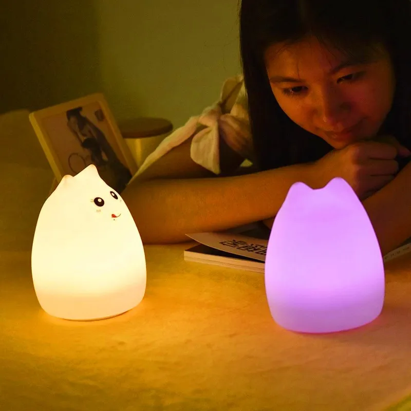 Silicone Touch Sensor LED Night Light 16