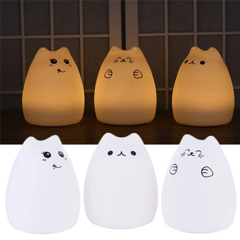 Silicone Touch Sensor LED Night Light 10