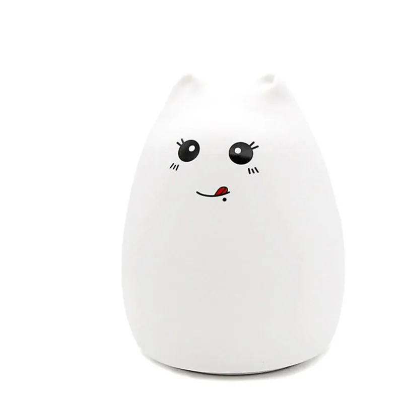 Silicone Touch Sensor LED Night Light 12
