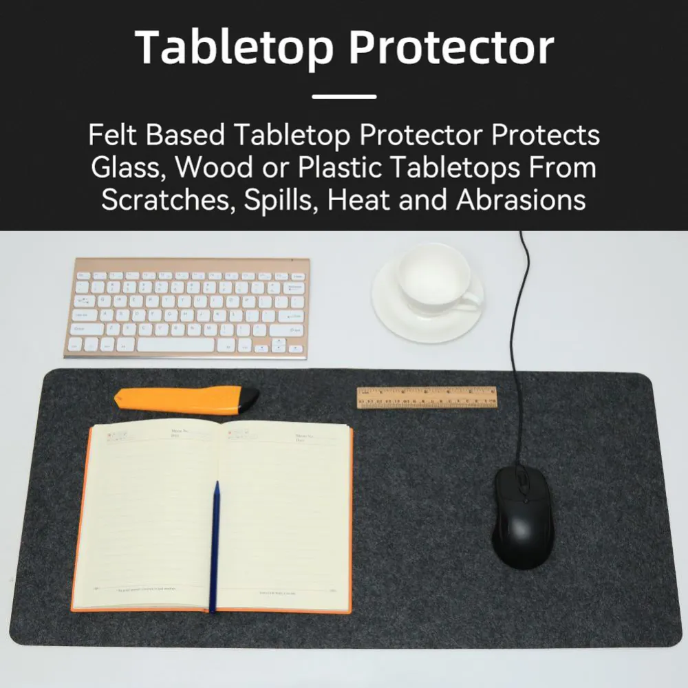 Extended Felt Desk Pad 9
