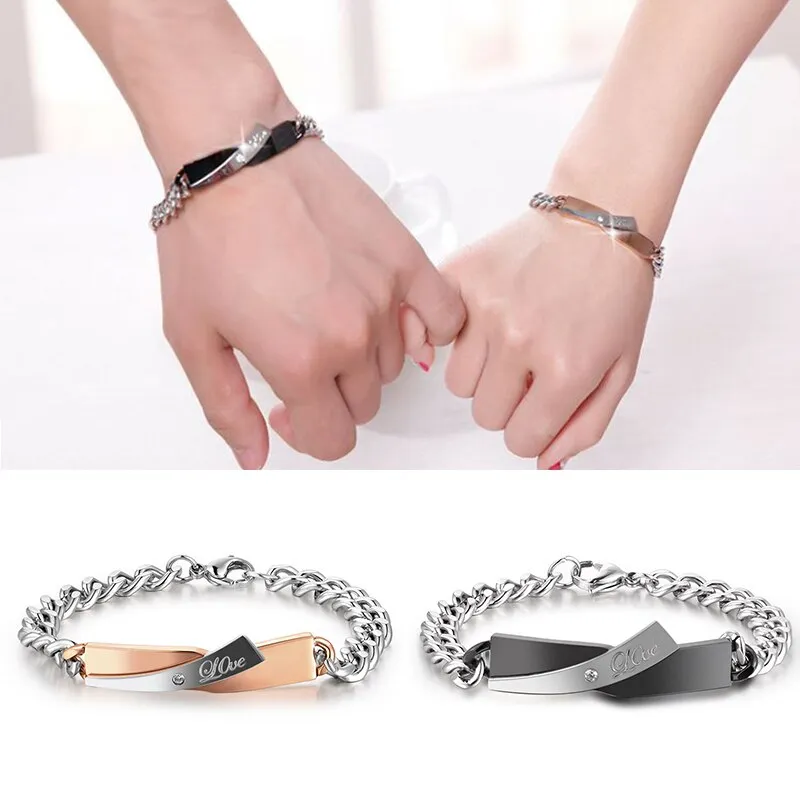Couple Cross-design Bracelet 7