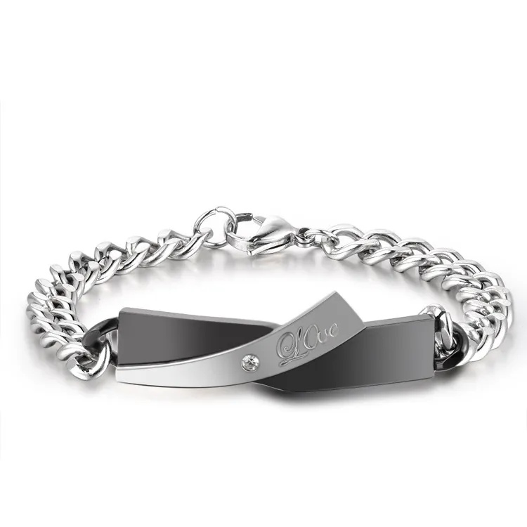 Couple Cross-design Bracelet 9
