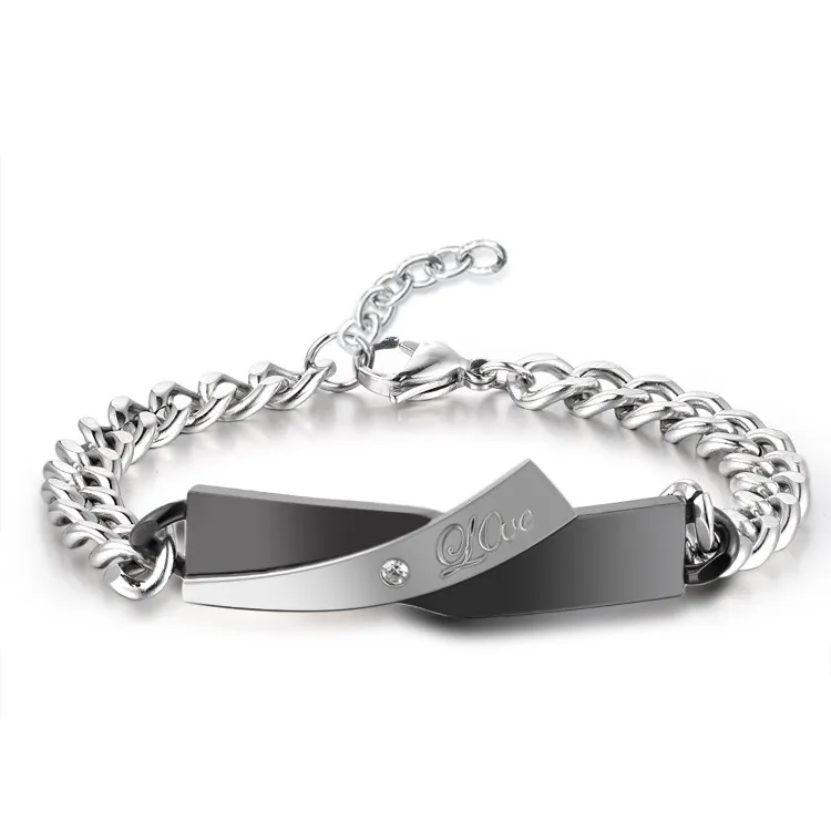 Couple Cross-design Bracelet 4