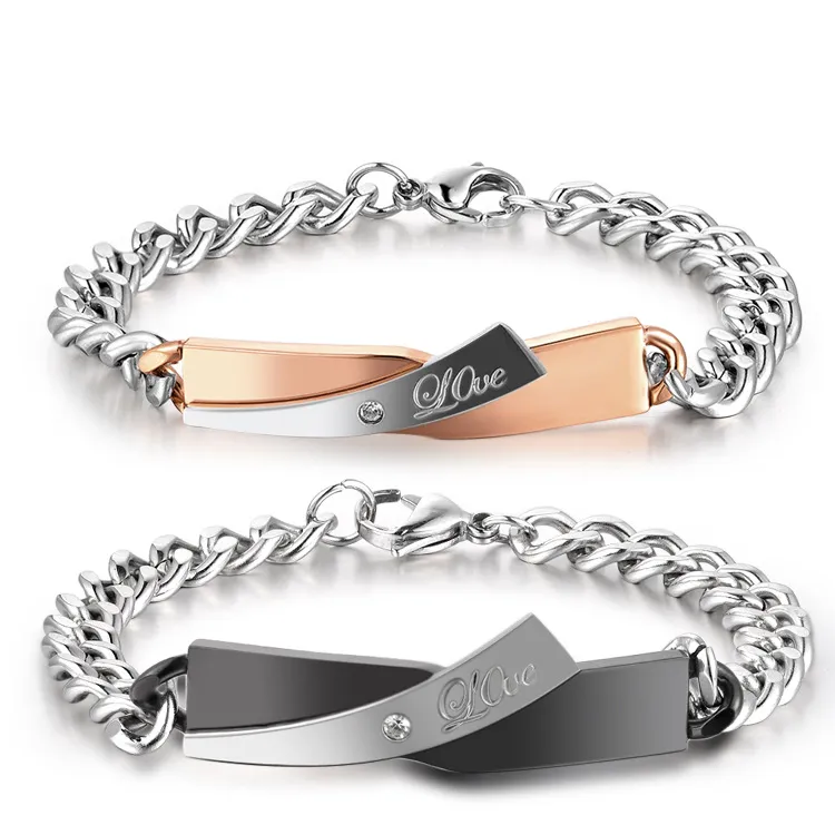 Couple Cross-design Bracelet 8