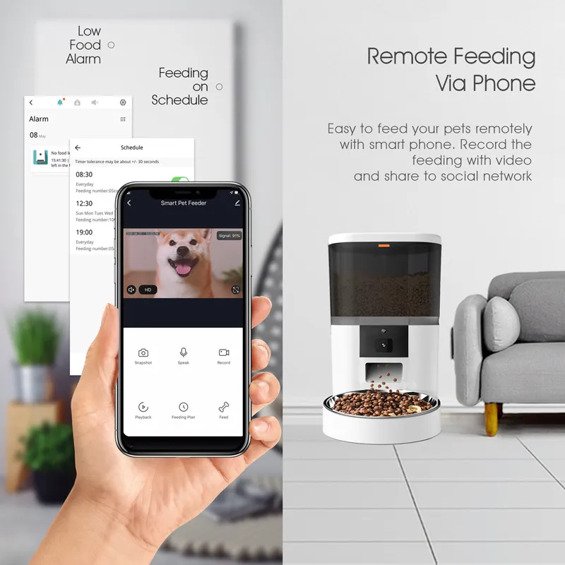 Video Camera With Adjustable Performance Pet 12