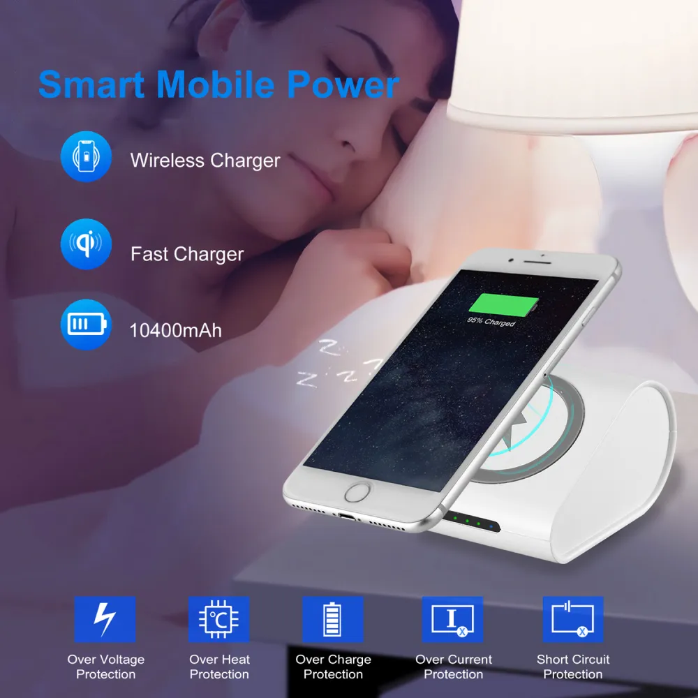 10400mAh Wireless Power Bank 7