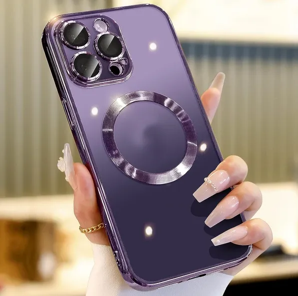 Magnetic iPhone Case with Lens Cover 13