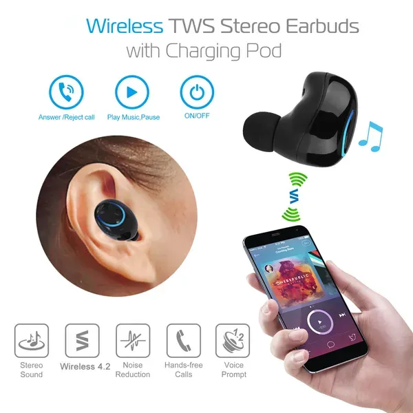 Wireless Stereo Earbuds 6