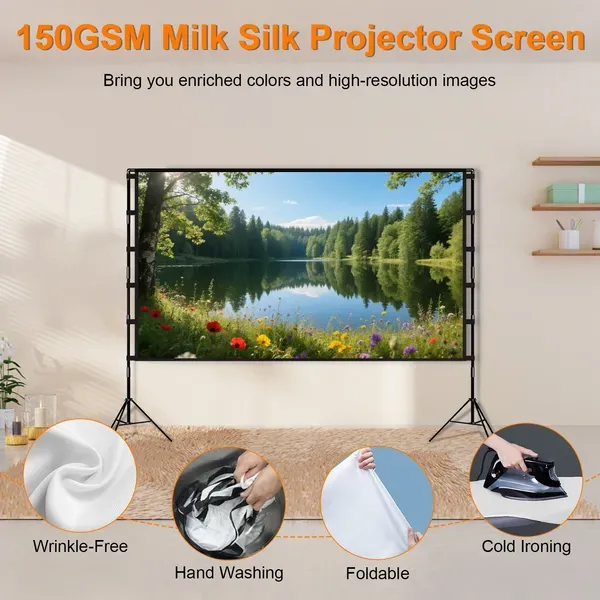 100inch/120inch Options Projector Screen 4