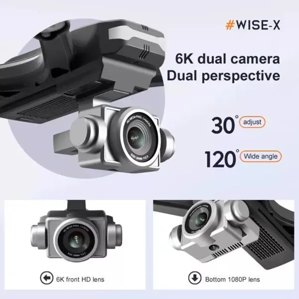 2026 V14 Professional Drone 6K HD Dual 3