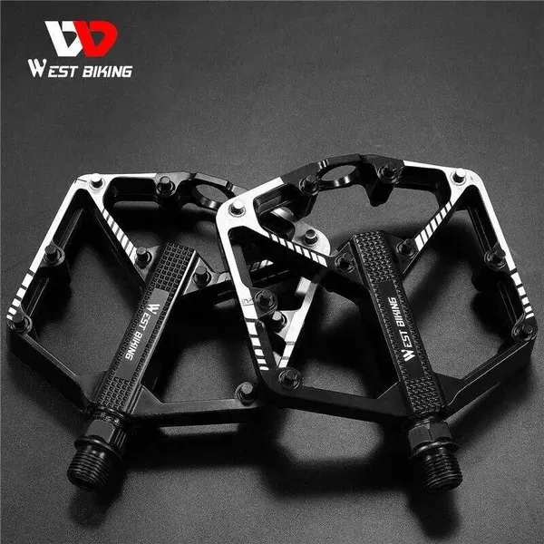 Bicycle Pedals DU Bearing Aluminum MTB 6