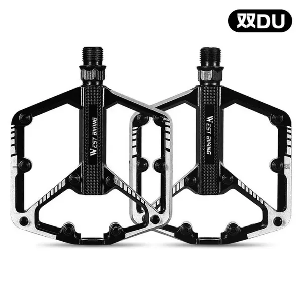 Bicycle Pedals DU Bearing Aluminum MTB 5
