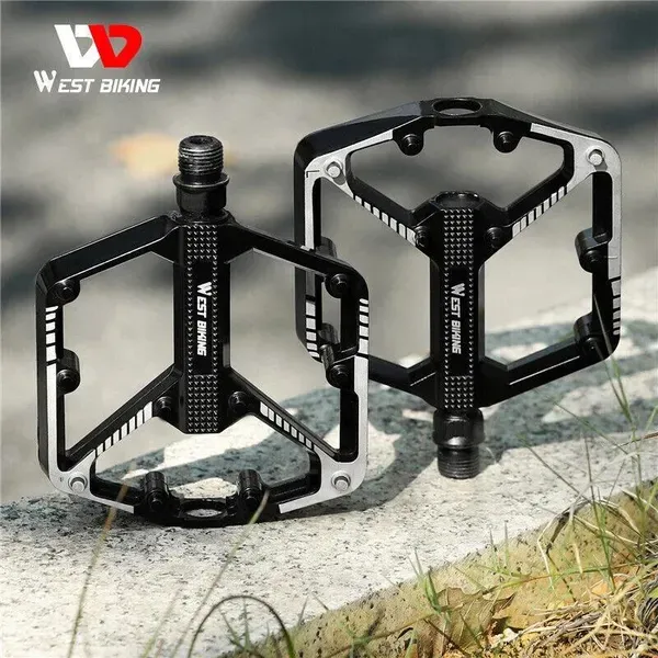Bicycle Pedals DU Bearing Aluminum MTB