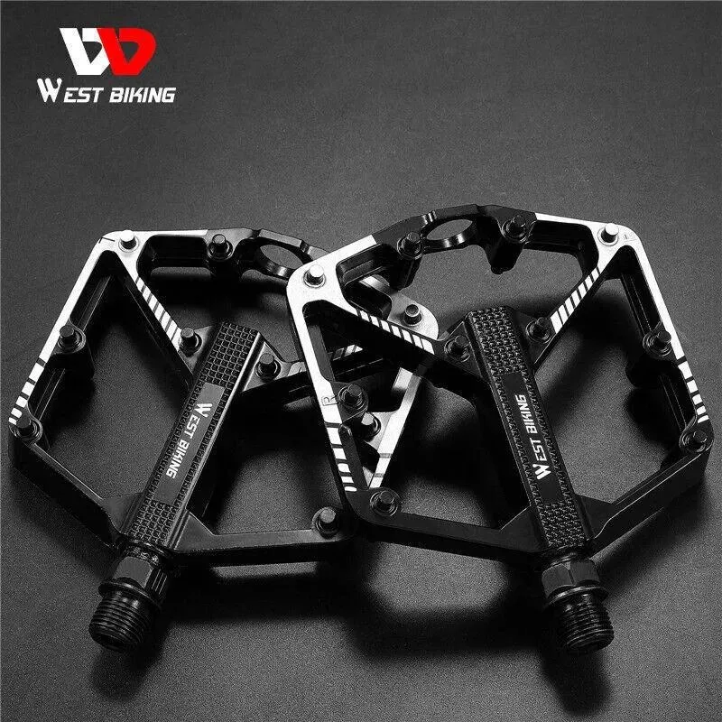 Bicycle Pedals DU Bearing Aluminum MTB