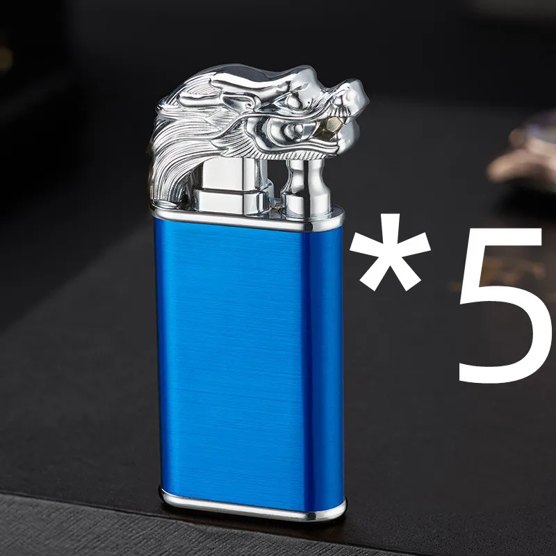 Creative Blue Flame Lighter Dolphin Dragon 13