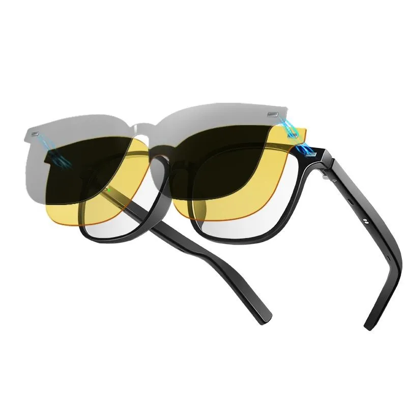 Smart AI Bluetooth Glasses With Magnetic 1