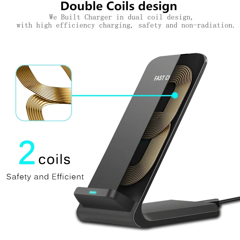Qi Wireless Charging Stand 9