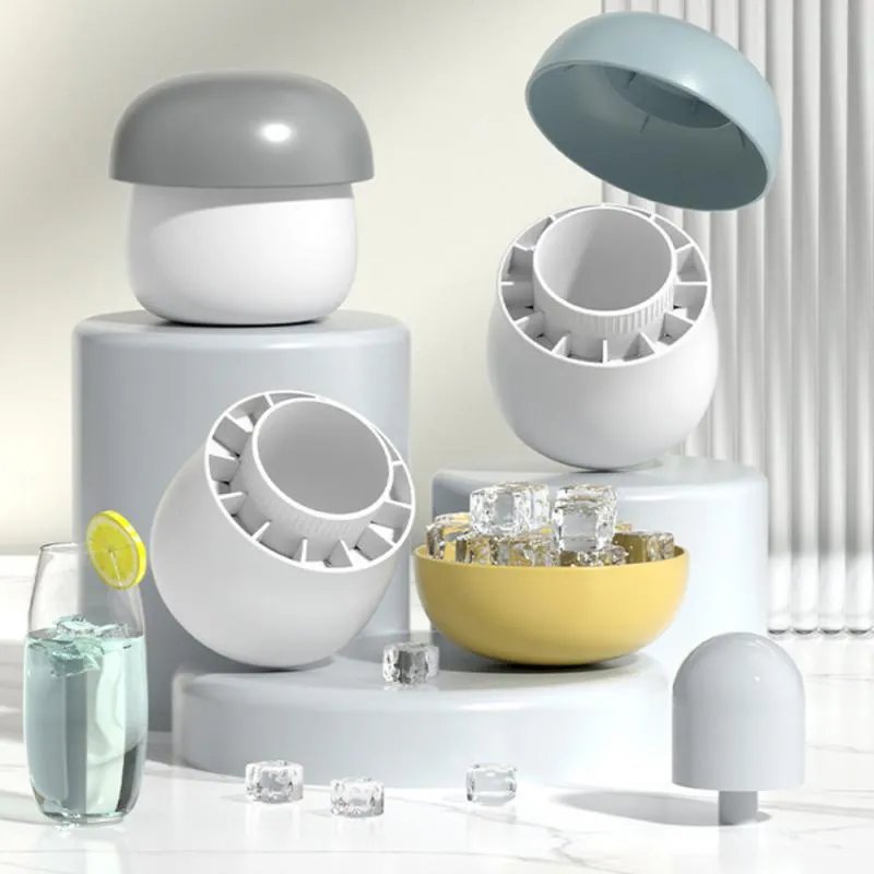 Ice Block Mold Silicone Mushroom Ice Cup 2
