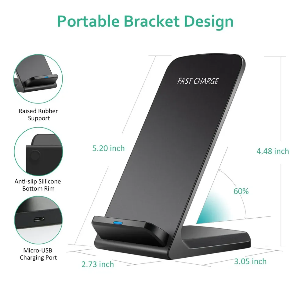 Qi Wireless Charging Stand 3