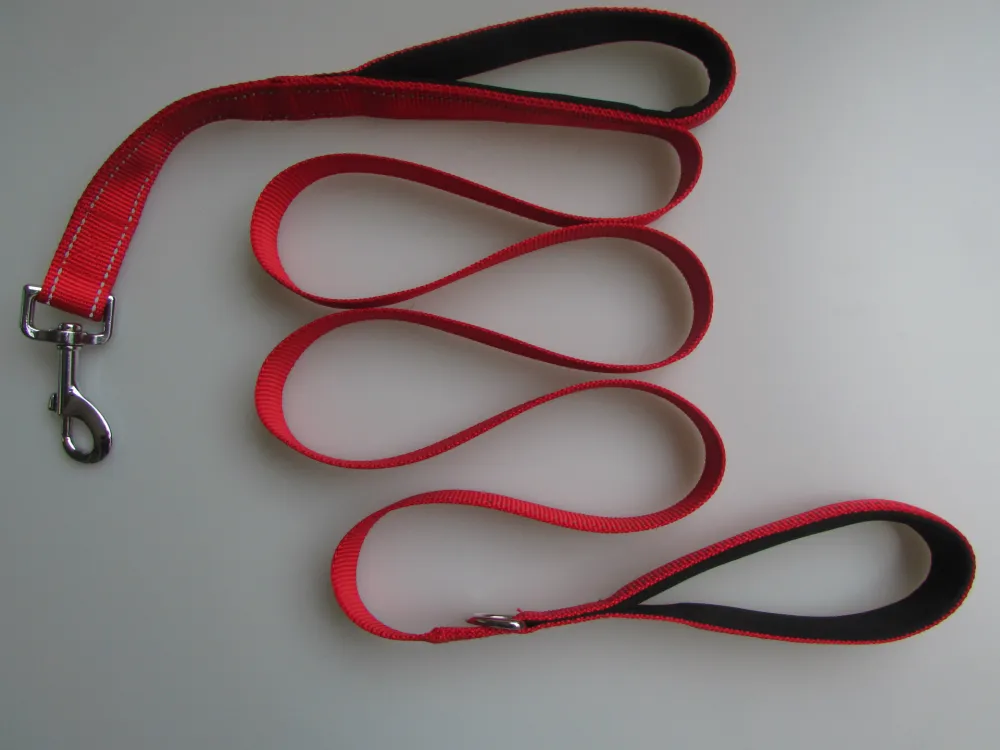 Pet Double Handle Pull Leash 5