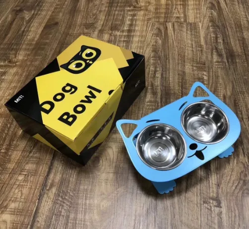 Anti-falling Cat Dog Feeding Water Bowl 8