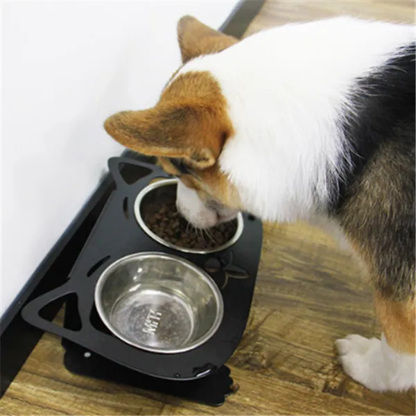Anti-falling Cat Dog Feeding Water Bowl 7