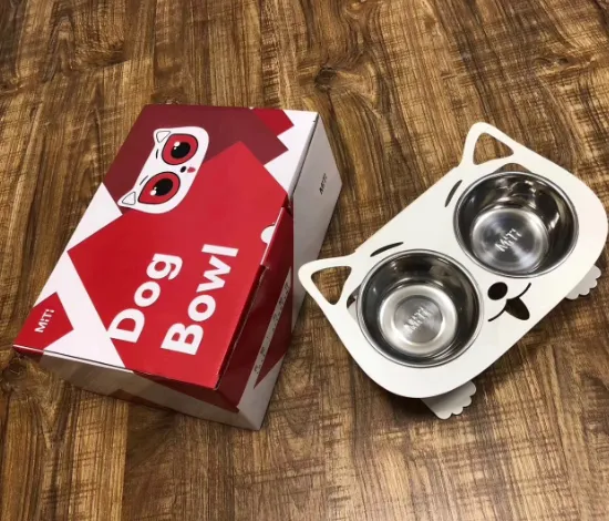 Anti-falling Cat Dog Feeding Water Bowl 10