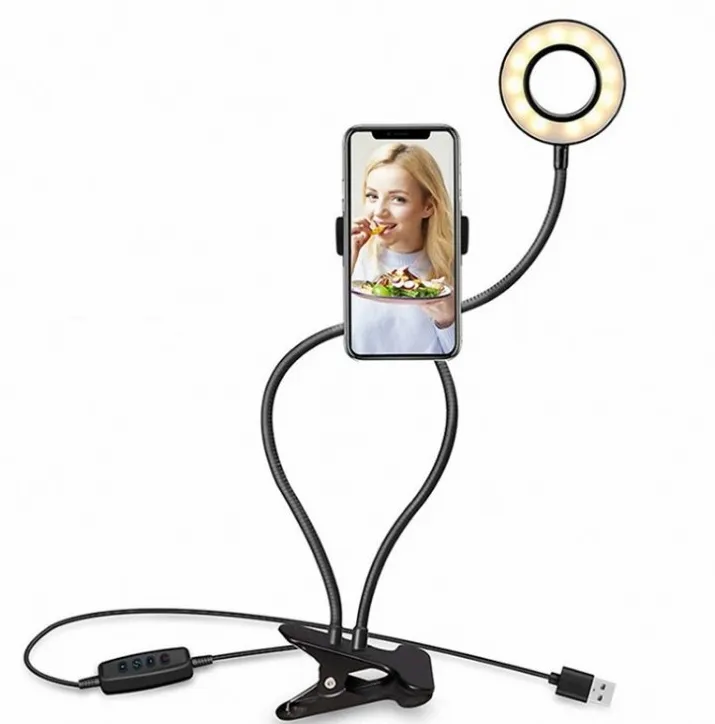 LED Selfie Ring Light for Live Adjustable 4