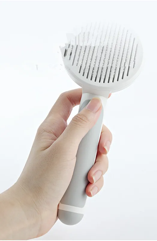 Round Handle Pet Passage Comb 3