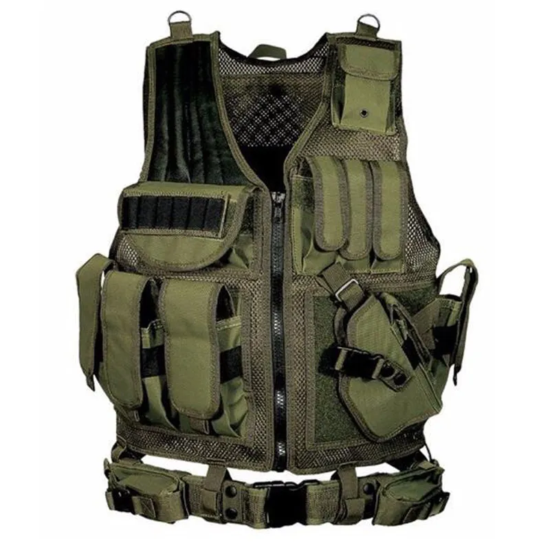 Tactical Vest Military Combat Army Armor 5