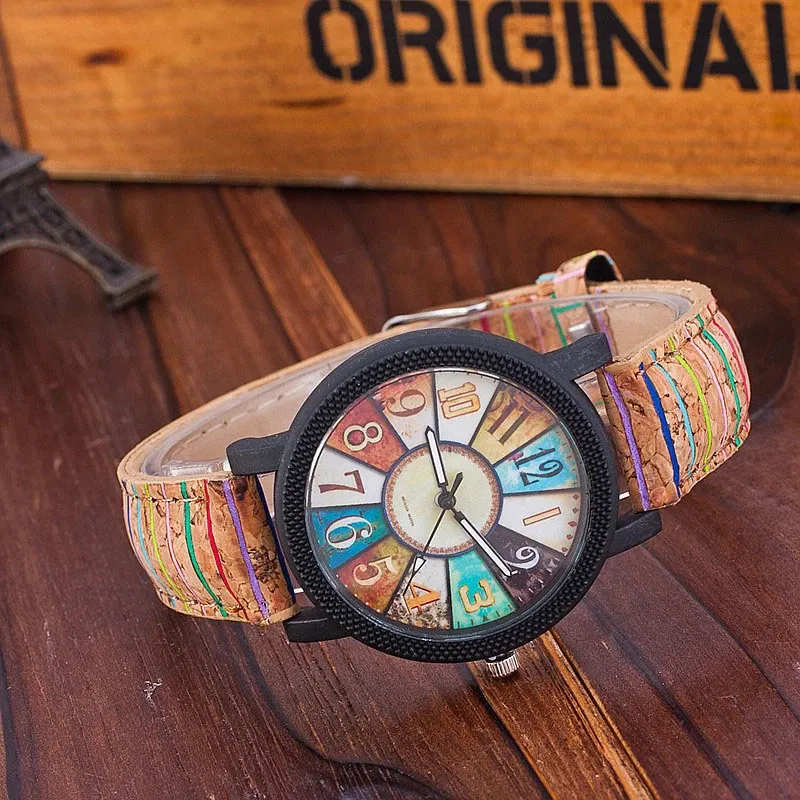 Casual Vintage Leather Women Quartz Wrist 7
