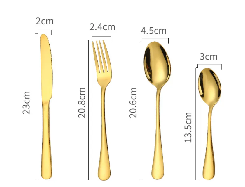 High-end tableware 24 piece set 13