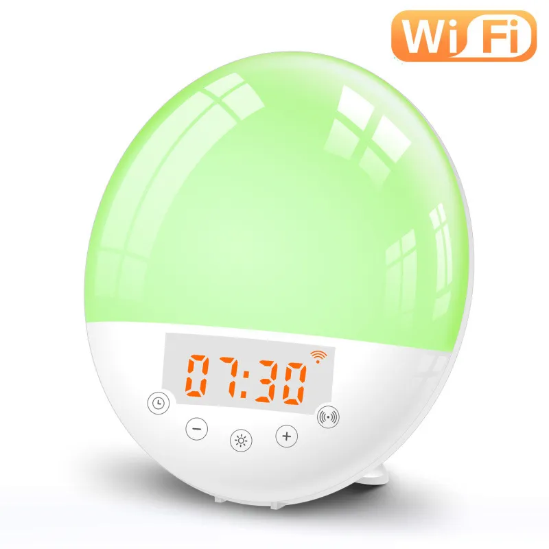 WiFi Voice Control Intelligent Alarm Clock 2