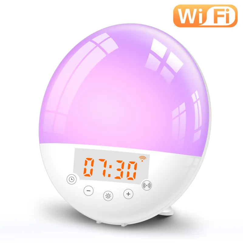 WiFi Voice Control Intelligent Alarm Clock 4