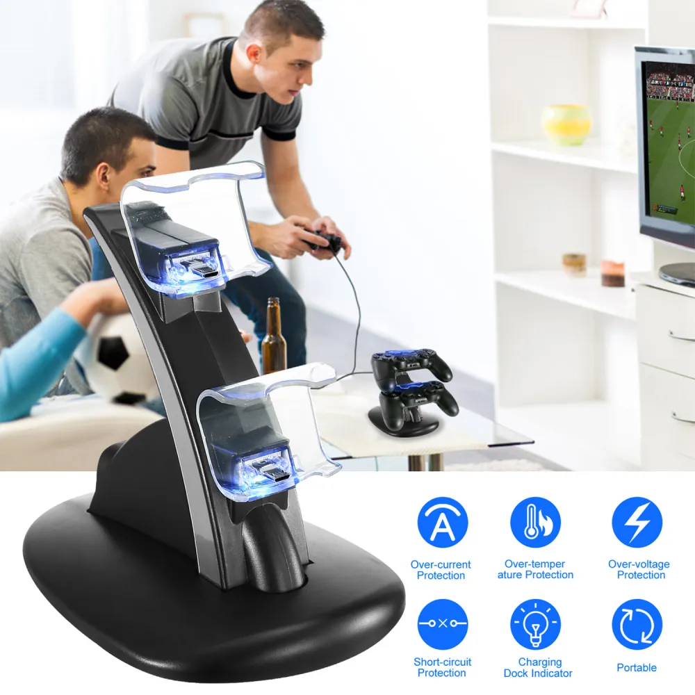 Charging Dock Station Dual Micro USB Charger 7