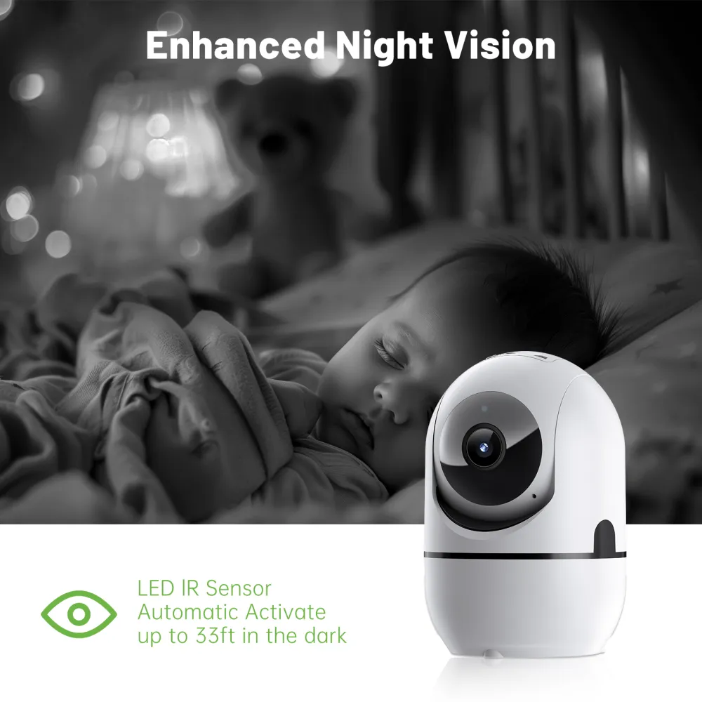 PTZ WiFi Camera with 2-Way Audio 4