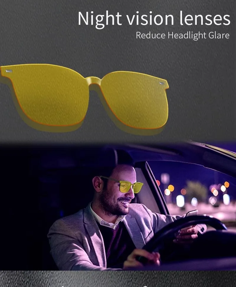Smart AI Bluetooth Glasses With Magnetic 4