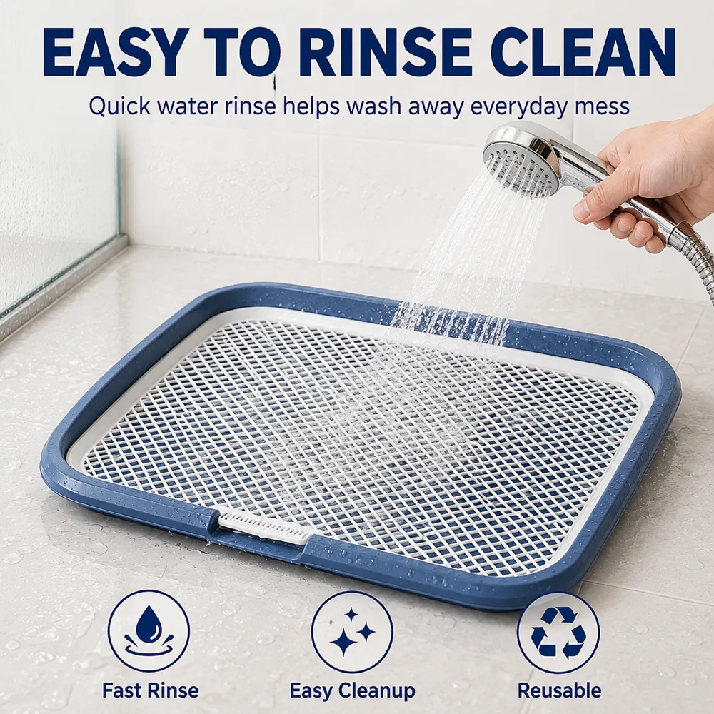 Dog Potty Tray With Removable Grating 12