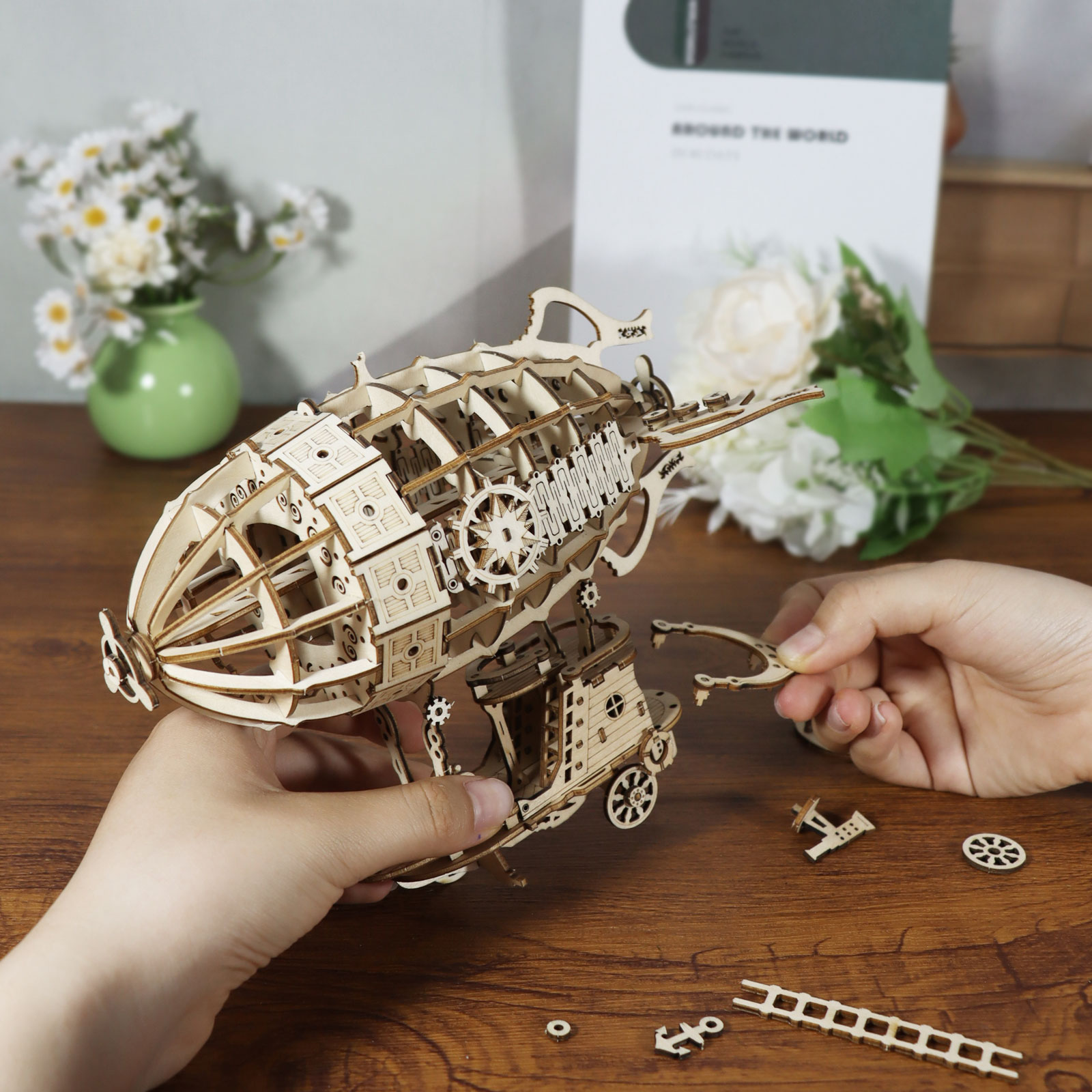 3D Wooden Puzzle — Airship
