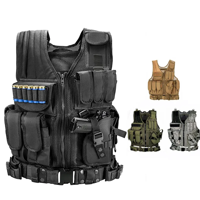 Tactical Vest Military Combat Army Armor 3