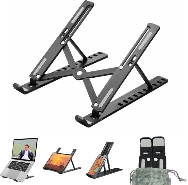 Portable Adjustable Tablet Stand & Book
