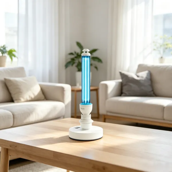 25W Portable UVC Lamp With Ozone Purifier 4