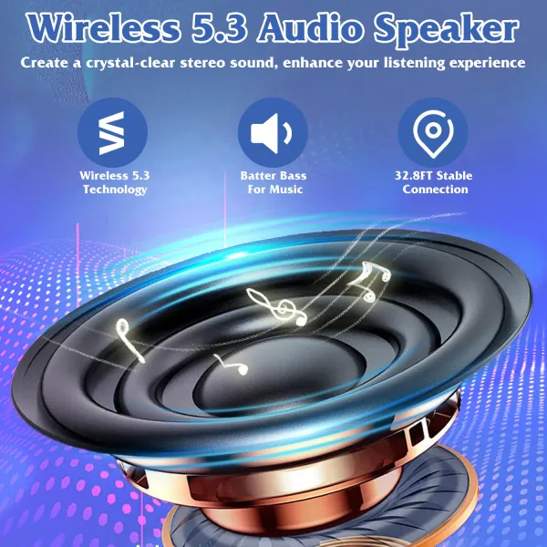 4 In 1 Foldable Wireless Speaker Phone Stand