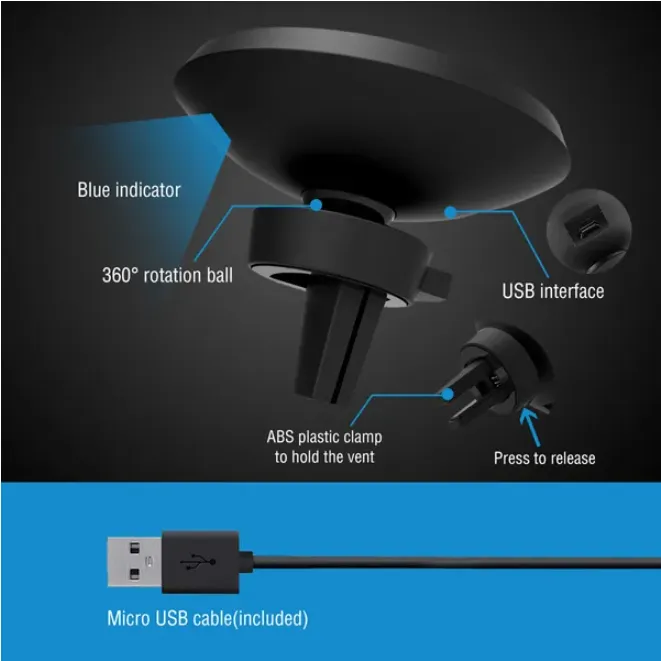 Wireless Car Magnetic Charger 3